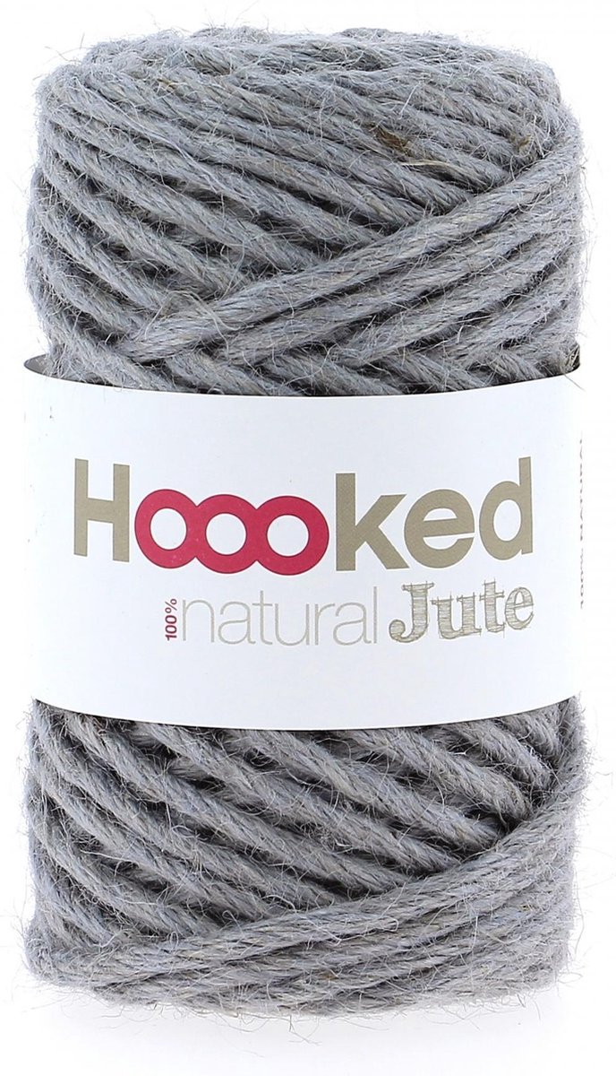 Natural Jute 350g. Grey Mist (grijs)