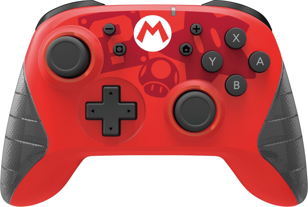 Hori Draadloze Pro Controller - Nintendo Switch + Lite - Mario