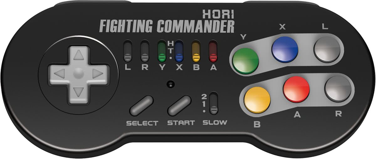 Hori Fighting Commander - Fighting controller - Official licensed - SNES Classic