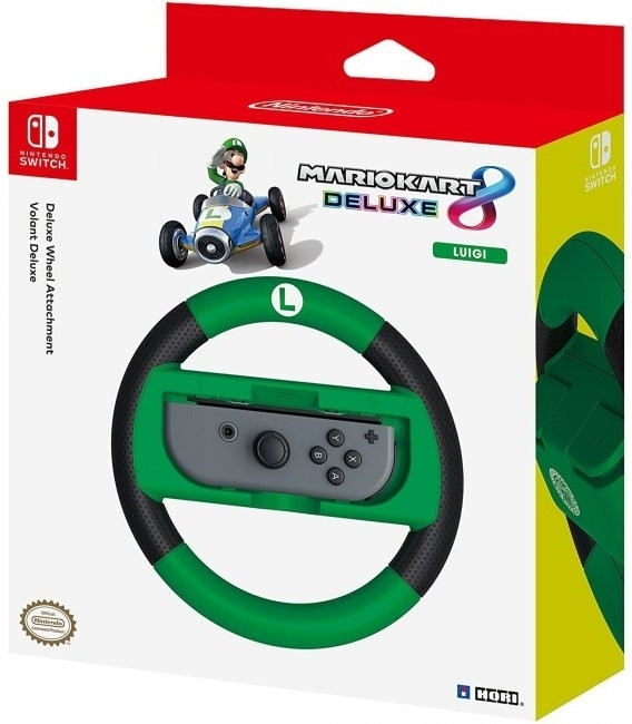 Hori Wheel Attachment Mario Kart 8 Deluxe - Luigi