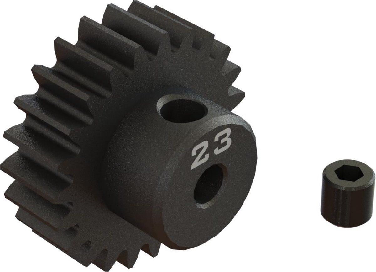 23T 0.8Mod 1/8 Bore CNC Steel Pinion Gear