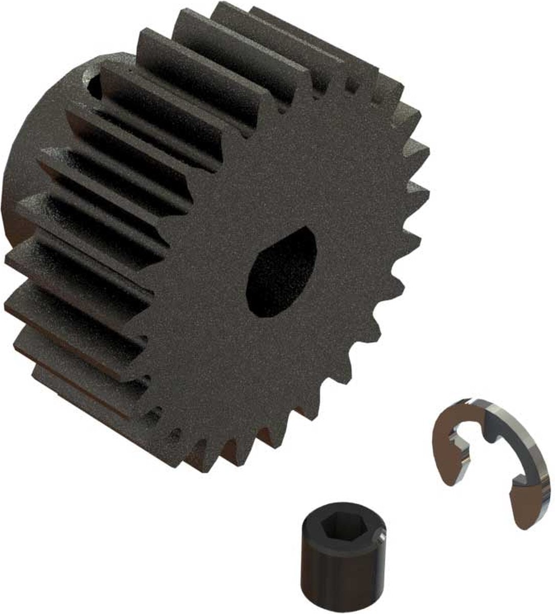 25T 0.8Mod Safe-D5 Pinion Gear