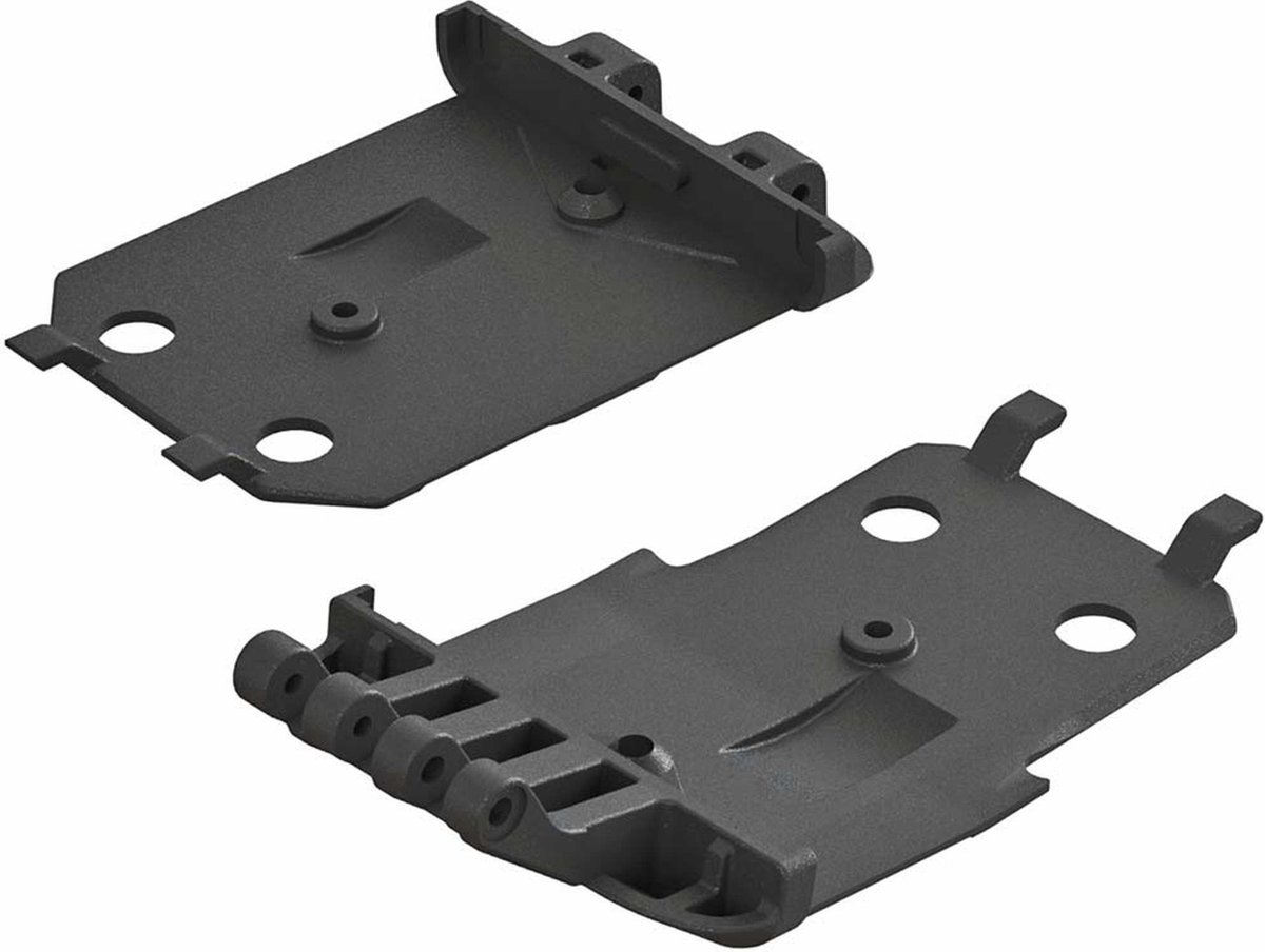 AR320419 F/R Lower Skidplate (2) 4x4 Senton Mega