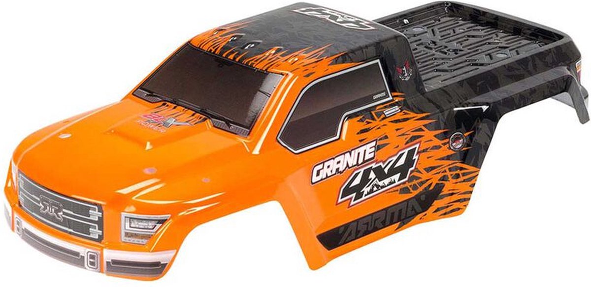 AR402208 Body Painted/Decal Orange GRANITE 4x4 BLX