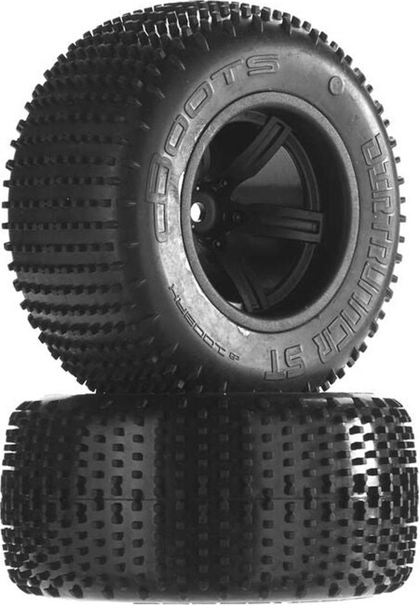 AR550019 Dirtrunner ST Tire/Wheel Glued Blk Re (2)