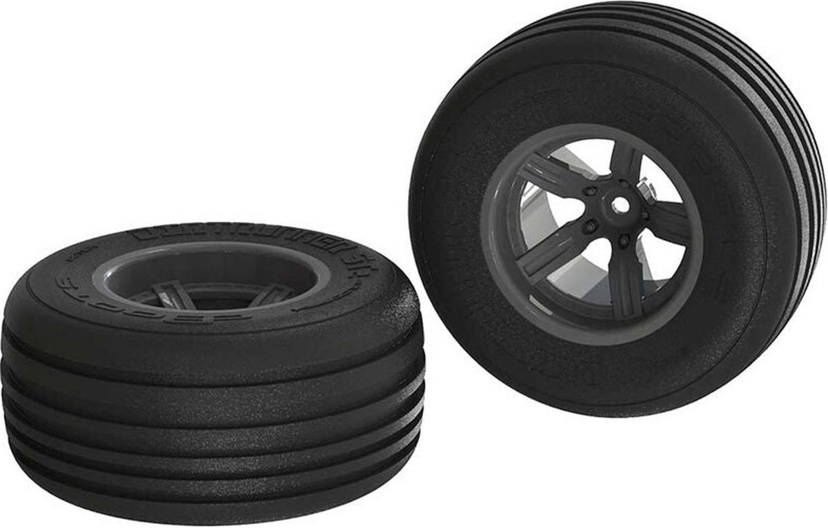 AR550040 Dirt Runner ST Front Tire Set Glued Black