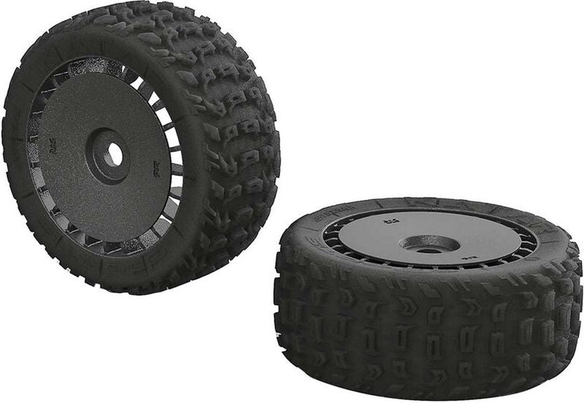 AR550048 KATAR T 6S Tire/Wheel Set Talion (2)