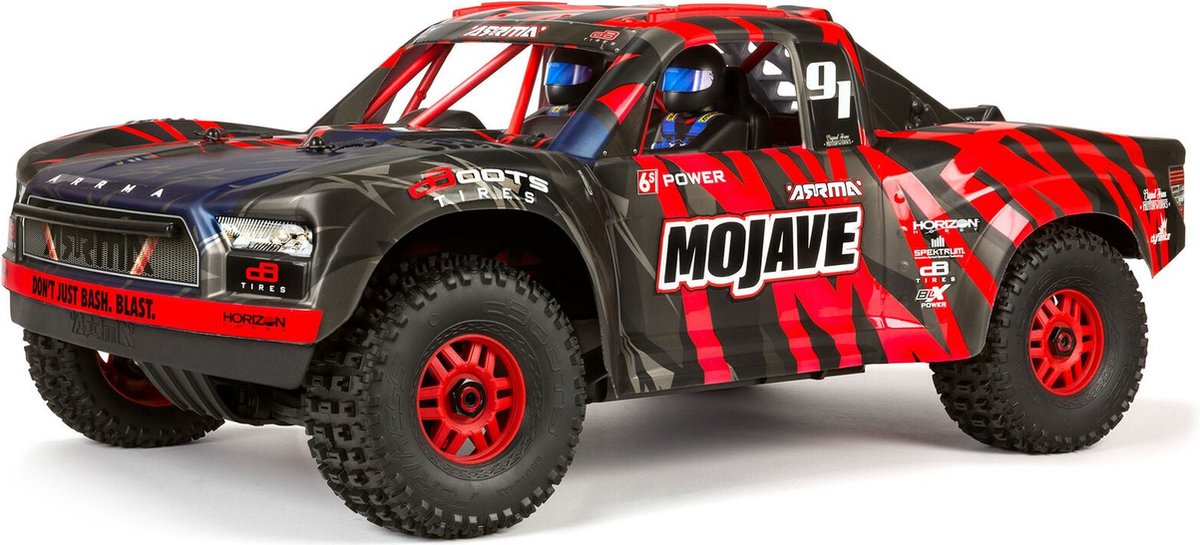 MOJAVE 6S 4WD BLX 1/7 Desert Truck RTR Red/Black