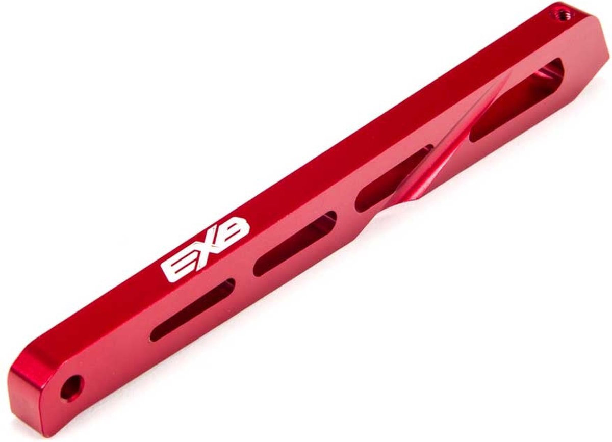 Rear Center Chassis Brace Aluminum 120mm Red