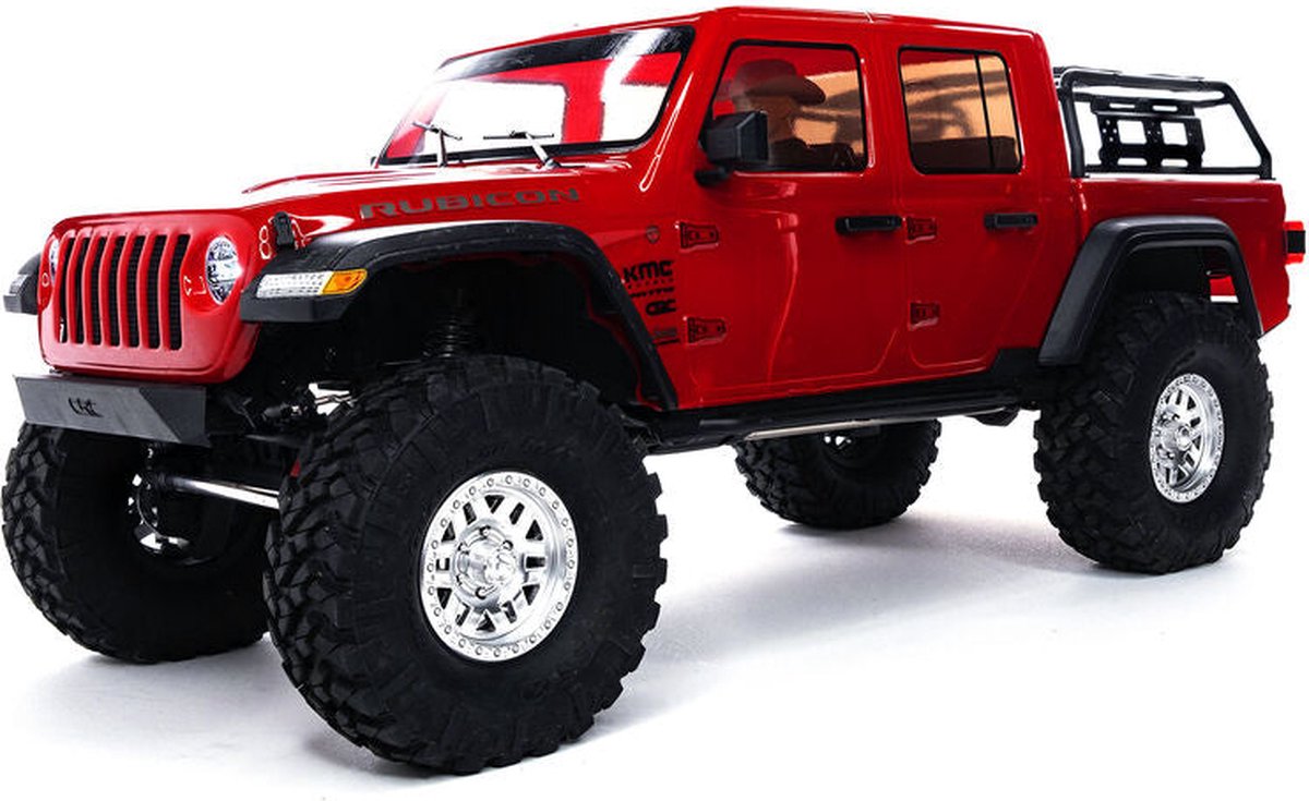 SCX10 III Jeep JT Gladiator w/Portals 1/10 RTR Red