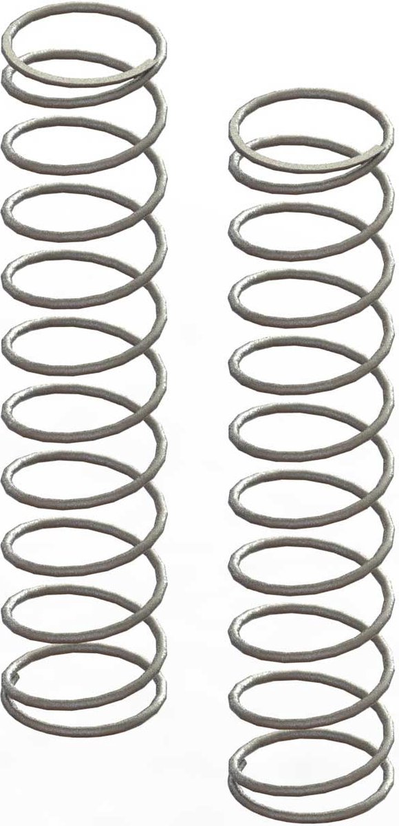 Shock Springs: 110mm 0.6N/mm (3.4lbf/In) (2)