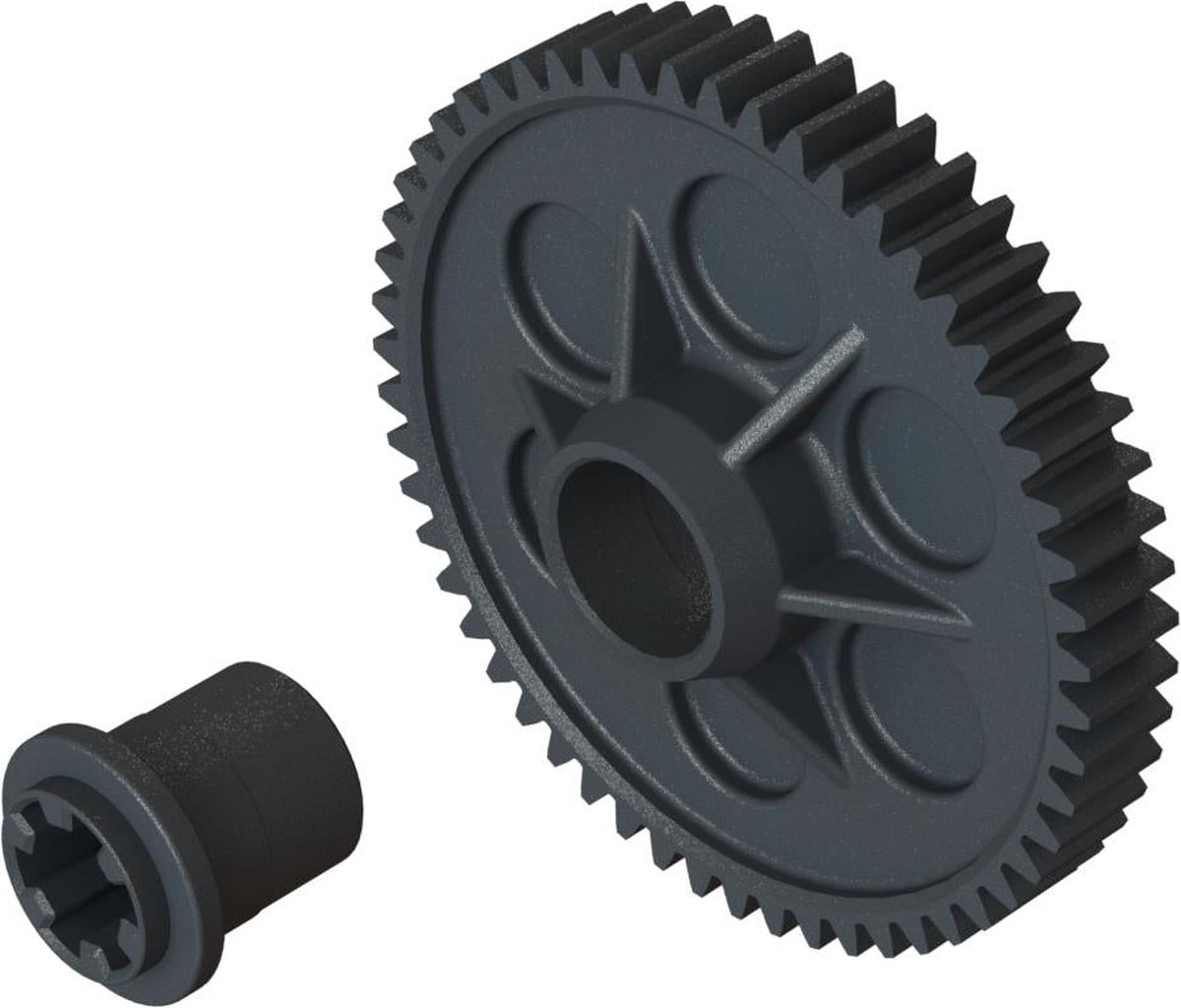 Spur Gear 55T 0.8 Mod