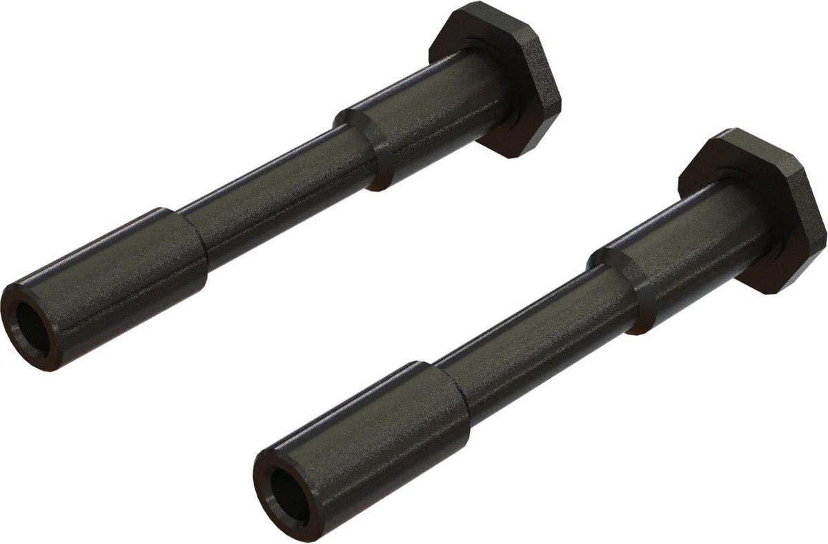 Steel Steering Post 6x42mm Black (2)