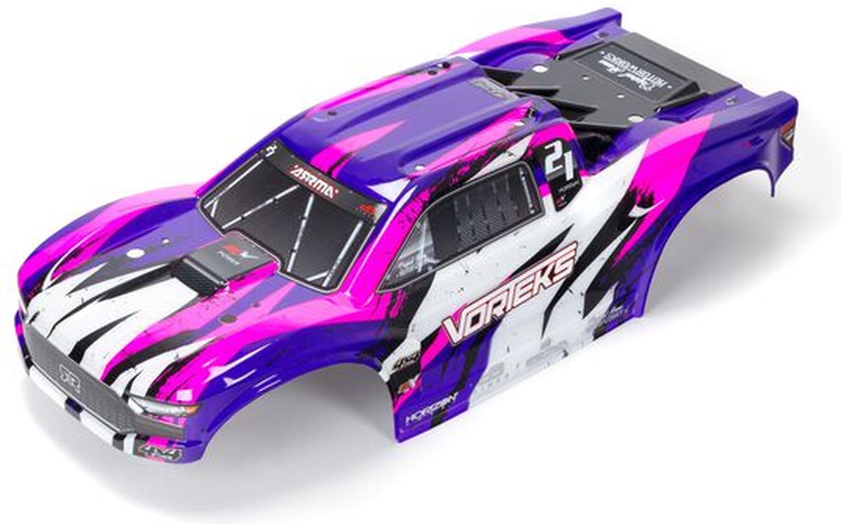 VORTEKS 4X4 BLX Painted Decal Trimmed Body(Purple)