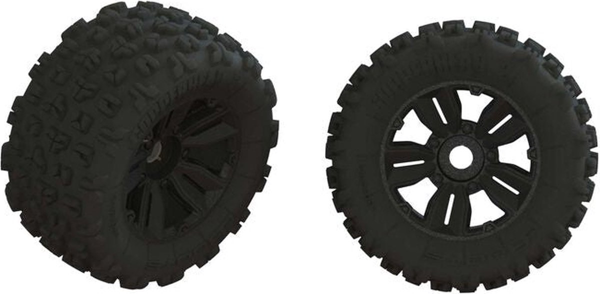 dBoots Copperhead2 MT Tire Set Black - Pair