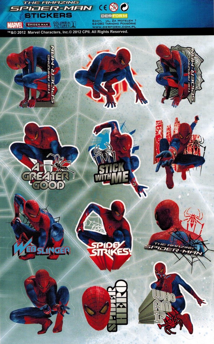 Stickers Spiderman