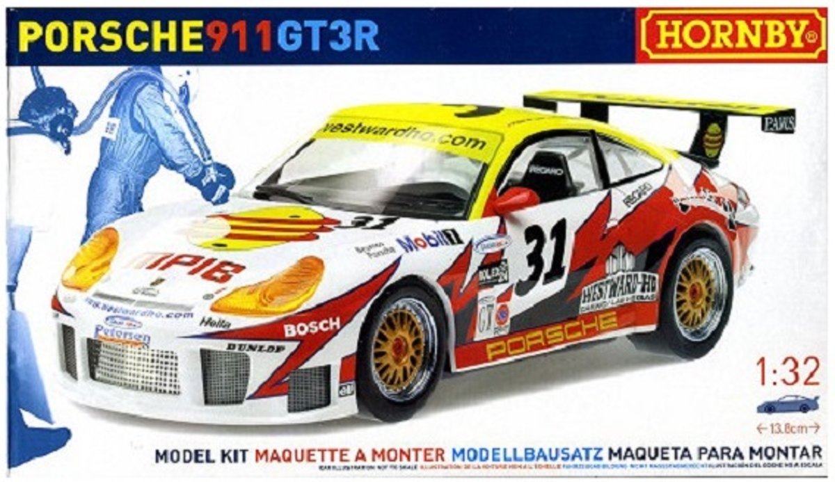 Porsche 911 GT3R - Hornby model kit