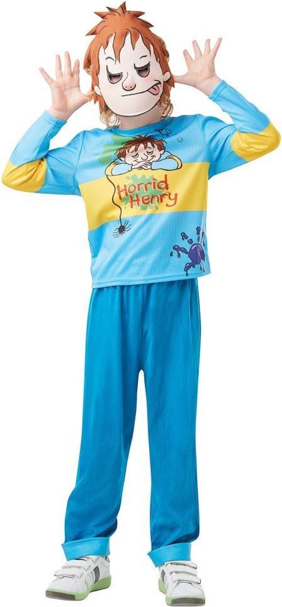 Horrid Henry Boys Costume (Blue/Yellow)