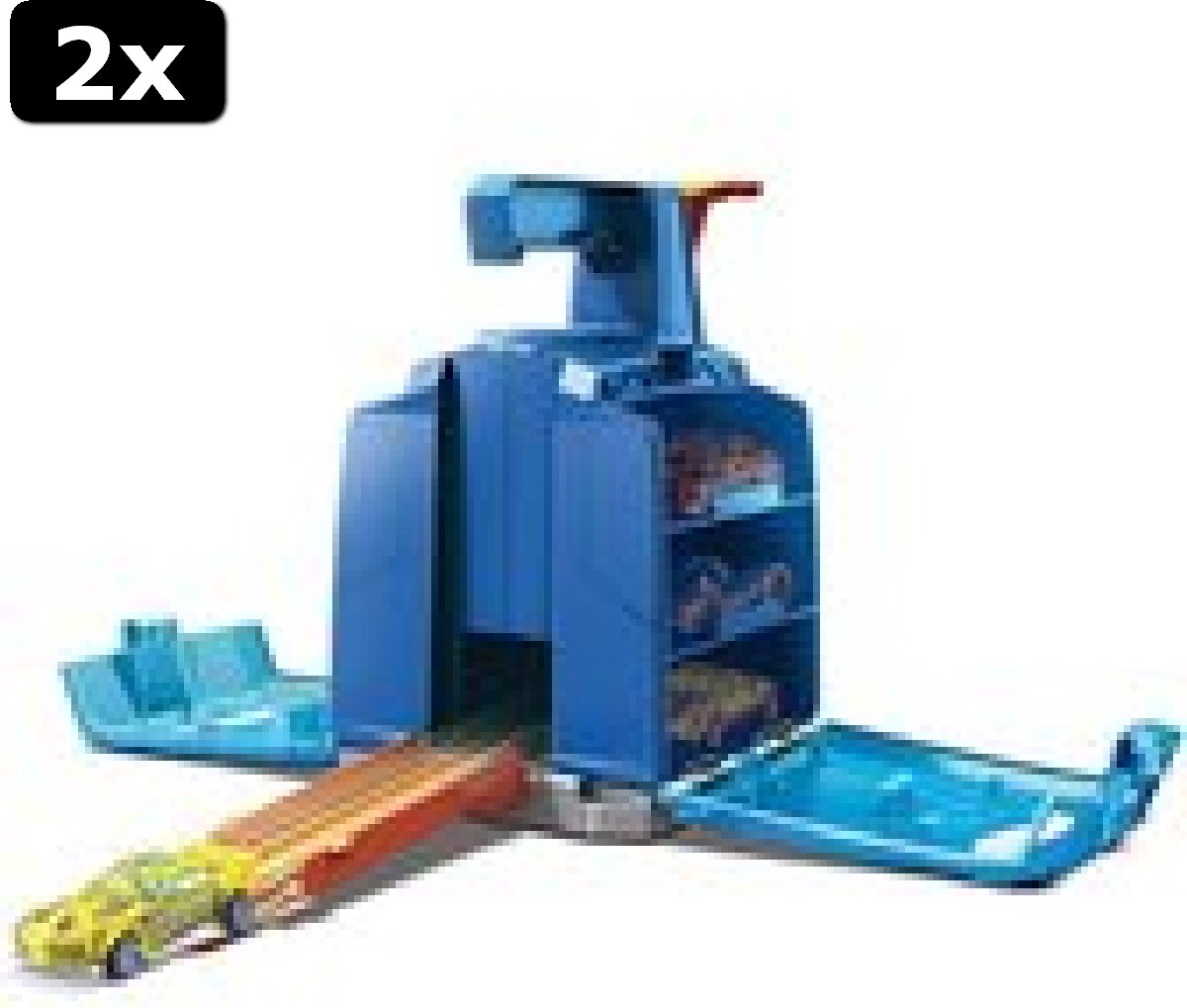 2x Hot Wheels Track Builder Stunt Set - Racebaanonderdeel