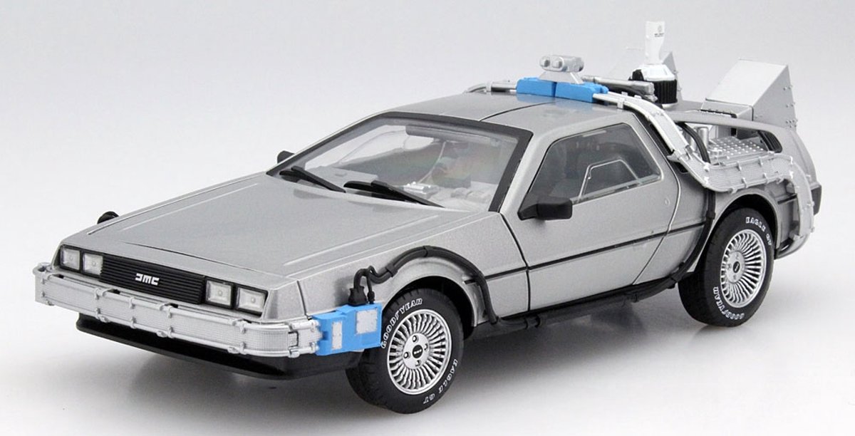 De Lorean Back to The Future III Hotwheels 1-18