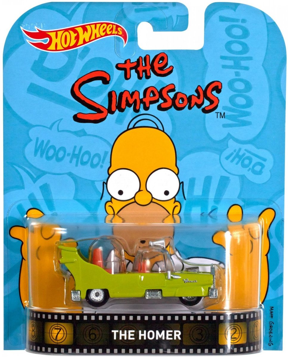 Hot Wheels - Diecast - The Simpsons - The Homer 1:64