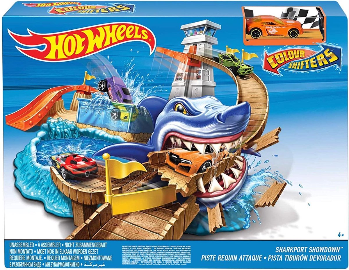 Hot Wheels - Shark Port Showdown - Hot Wheels Racebaan - Racebaan