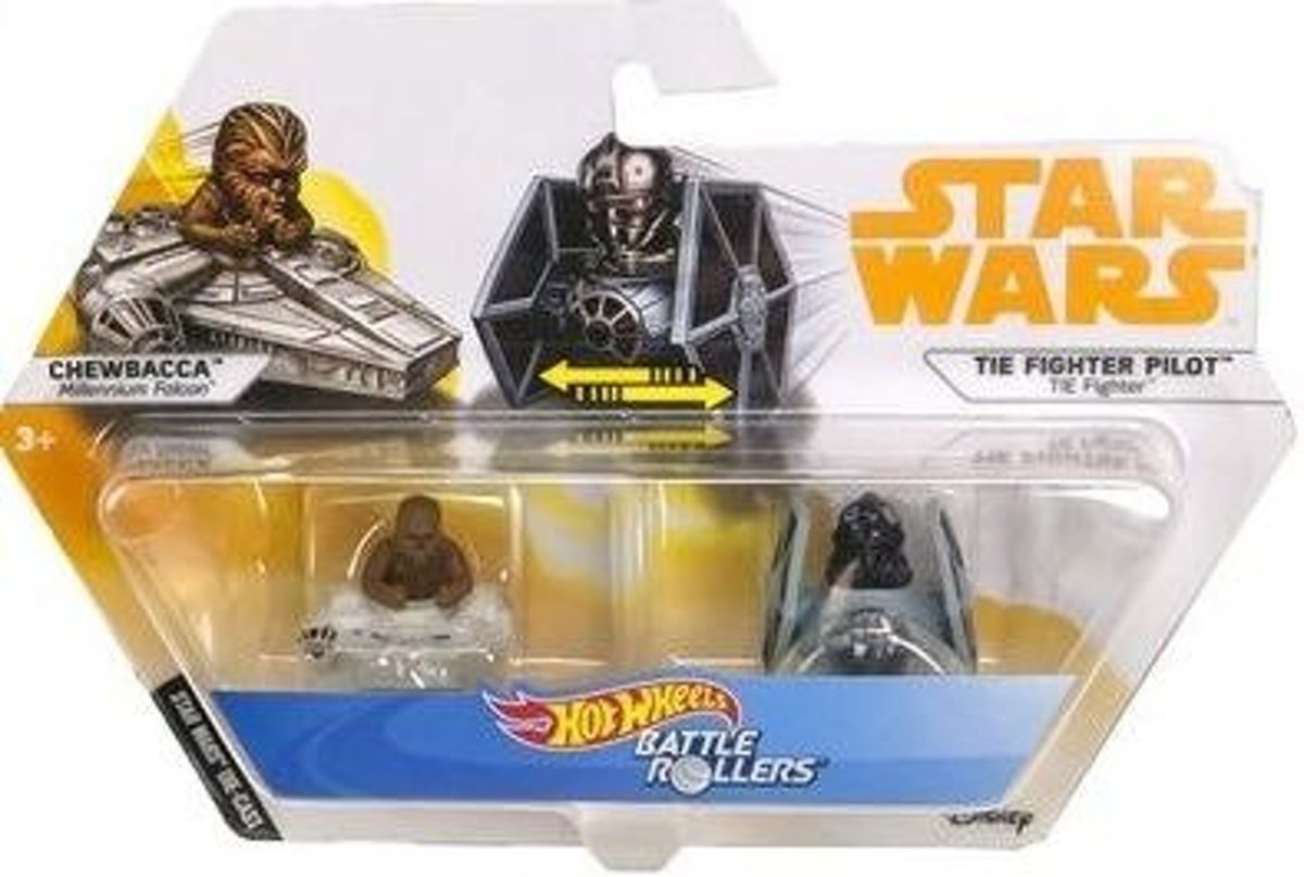 Hot Wheels - Star Wars - Battle Rollers 2-pack chewbacca