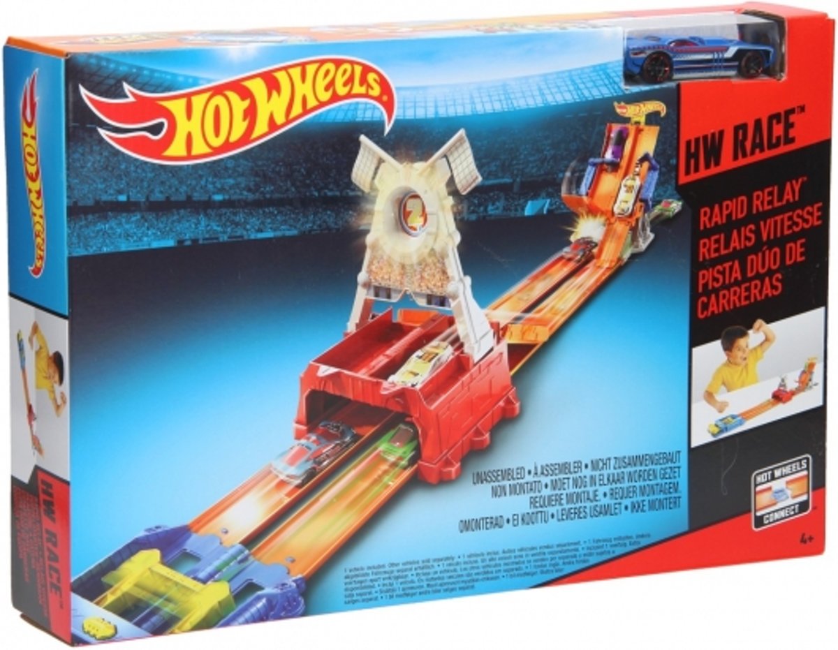 Hot Wheels - Super Looping Achtervolgingsrace - Racebaan