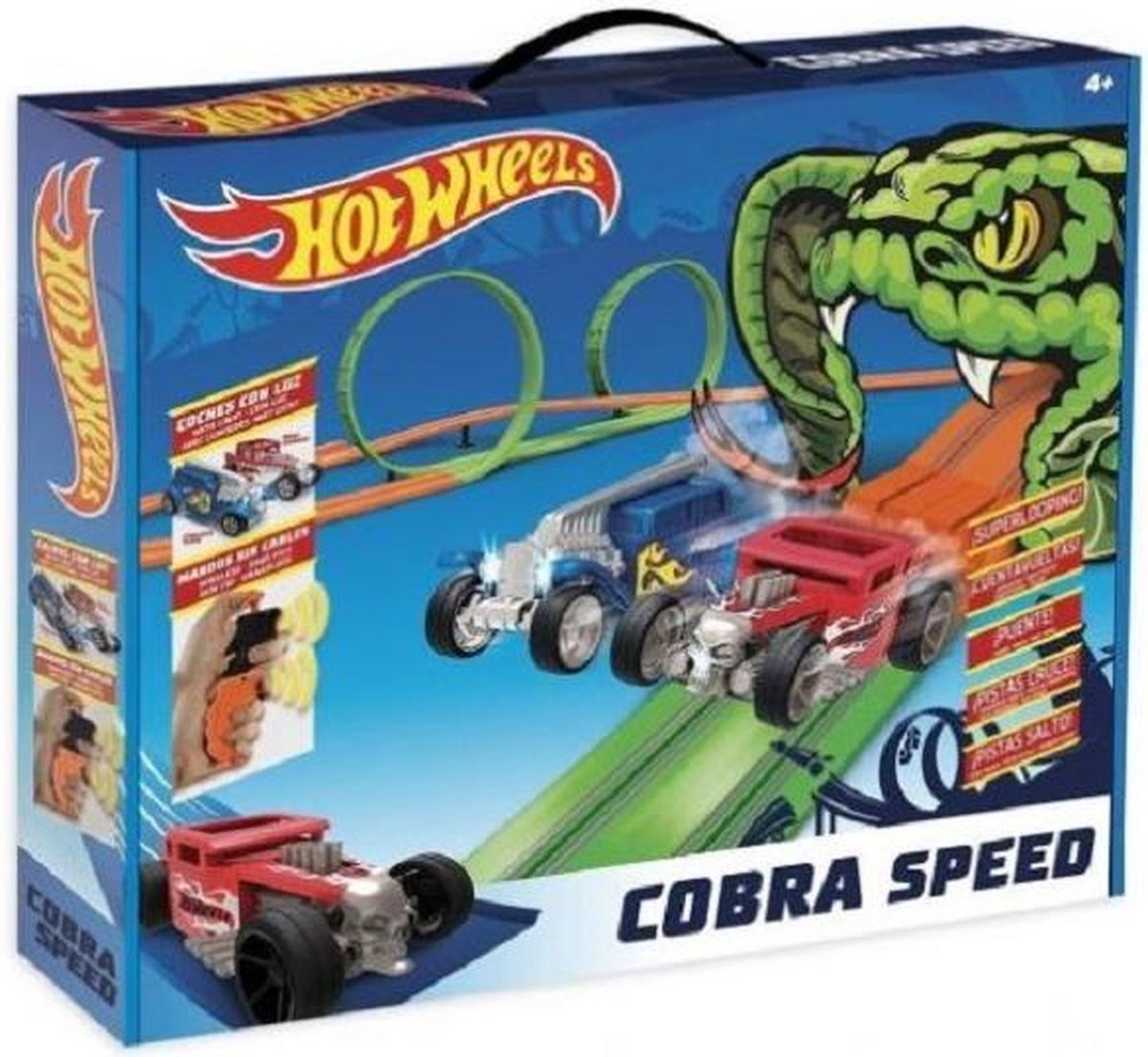 Hot Wheels Autobaan Cobra Speed 6,5 meter lang !