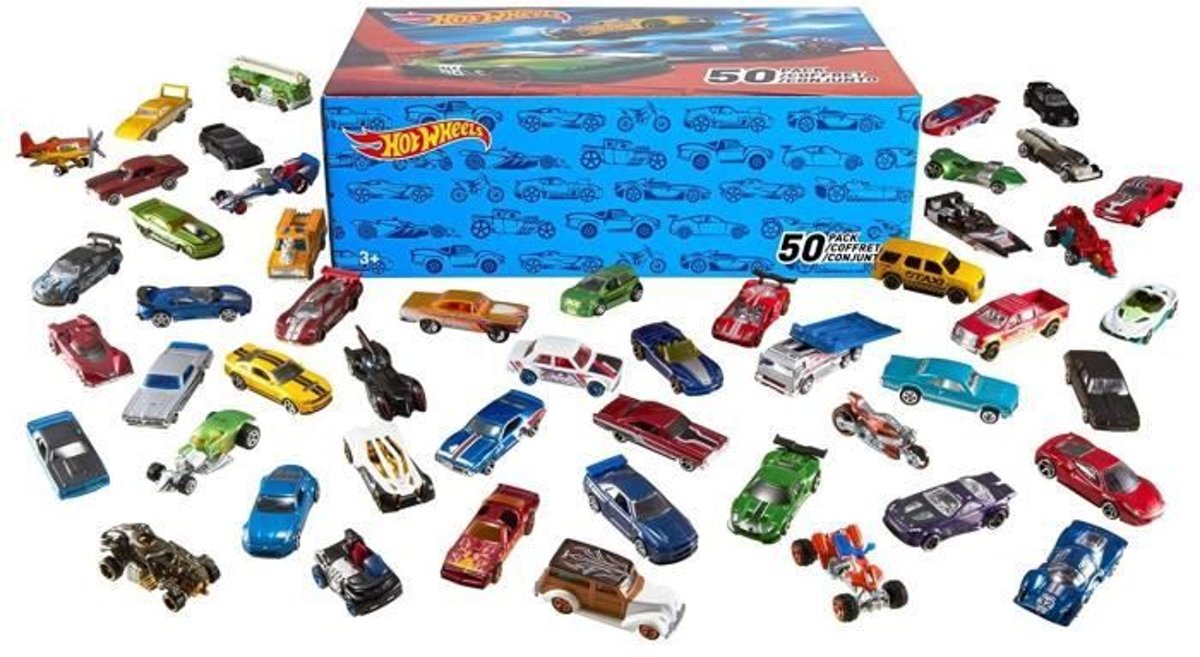 Hot Wheels Autoset-50 stuks