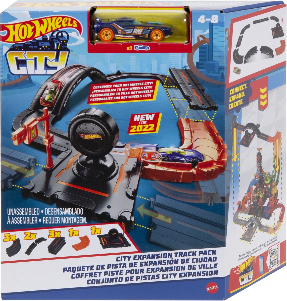 Hot Wheels City Baan Ast 2022 Mix 1