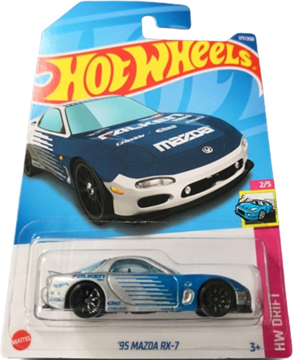 Hot Wheels Mazda RX-7 95 - Die Cast - 7 cm