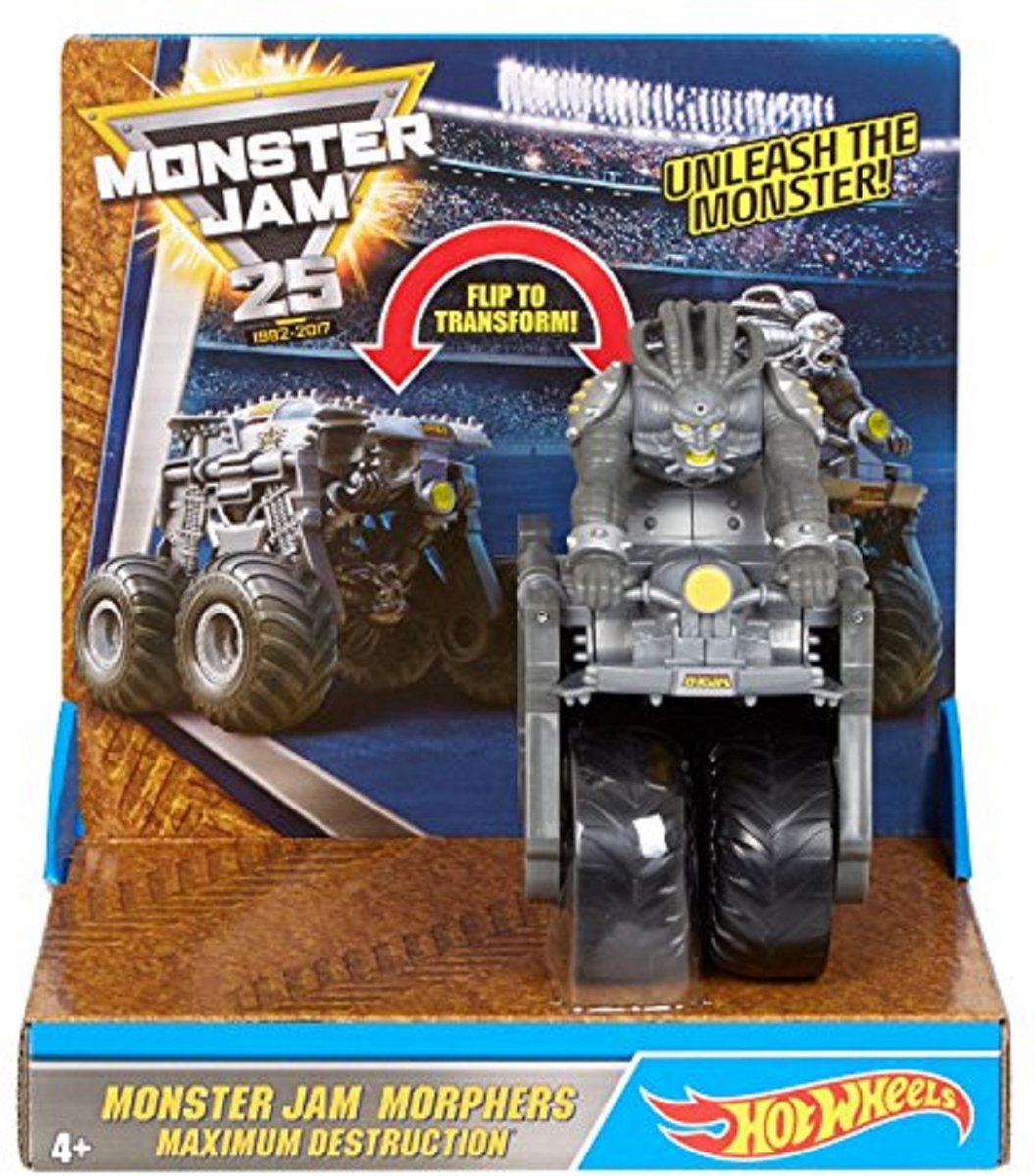 Hot Wheels Monster Jam Morphers Maximum Destruction