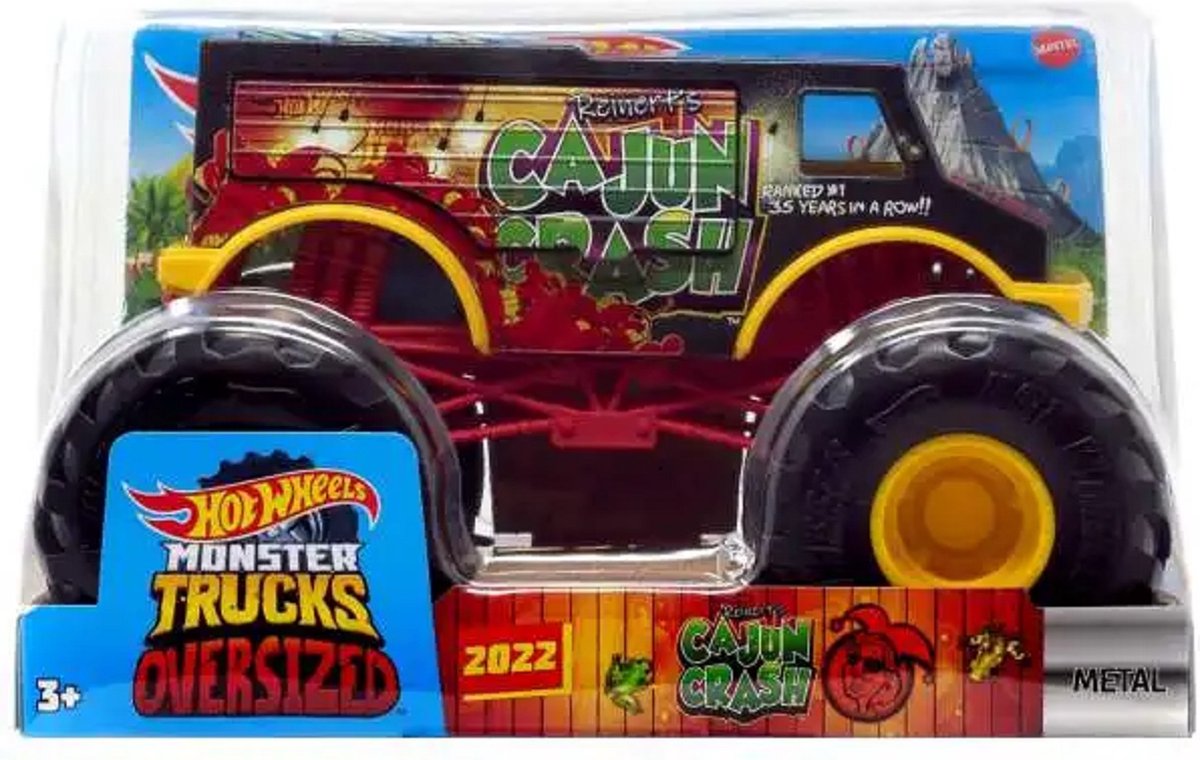 Hot Wheels Monster Truck Gajun Crash 1:24 HDK90 Mattel