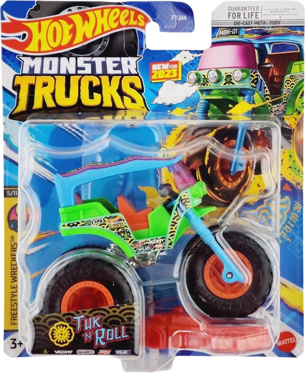 Hot Wheels Monster Trucks 1:64 Schaal DieCast  V8 Bomber