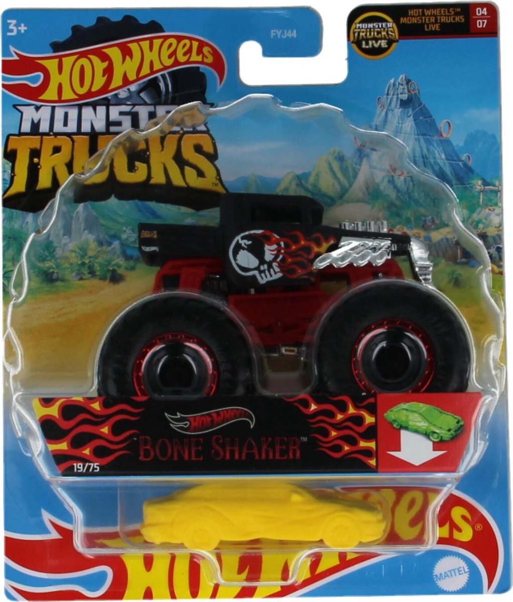 Hot Wheels Monster Trucks Bone Shaker