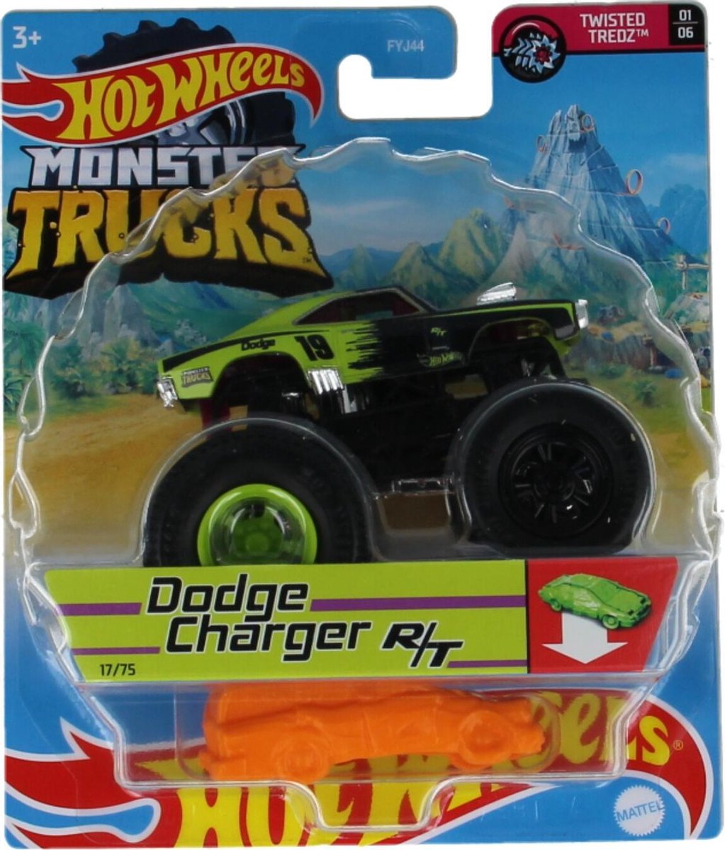 Hot Wheels Monster Trucks Dodge Charger