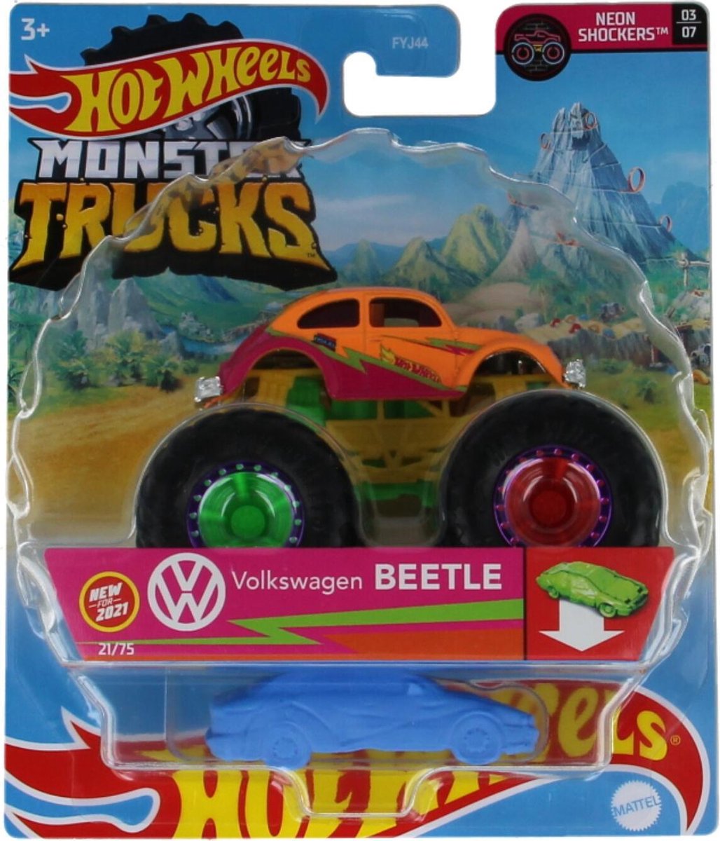 Hot Wheels Monster Trucks Volkswagen Beetle