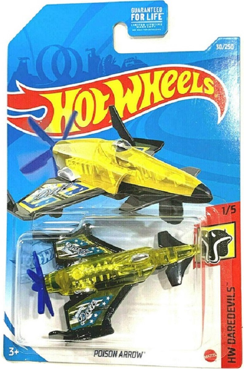 Hot Wheels Poison Arrow - Die Cast - 7 cm