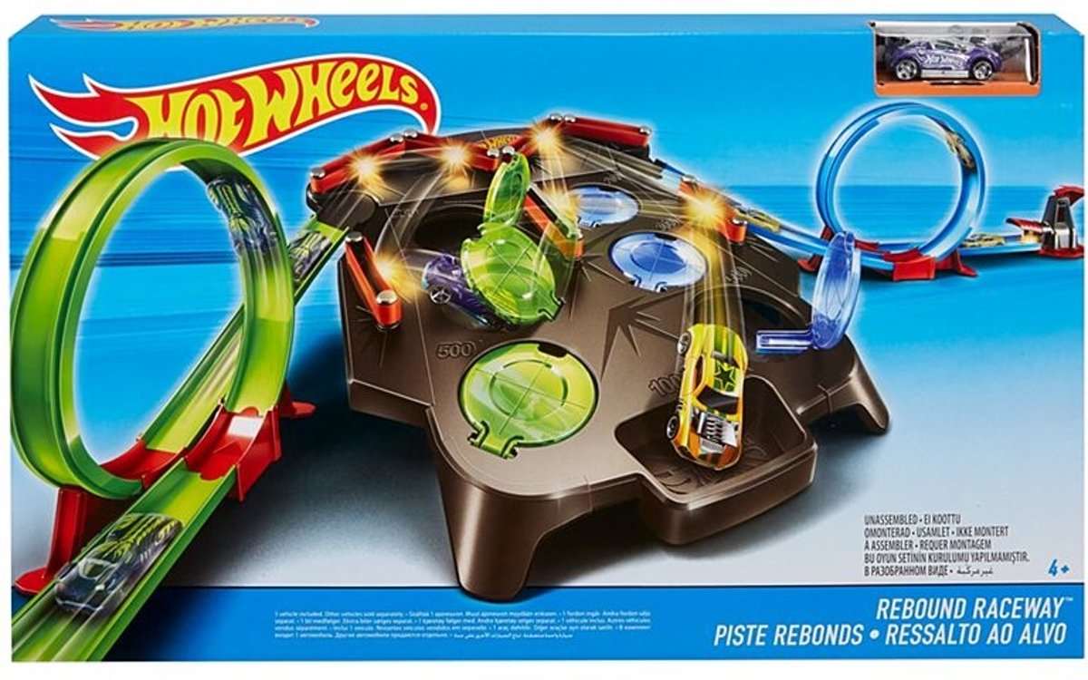 Hot Wheels Rebound Raceway autoracebaan