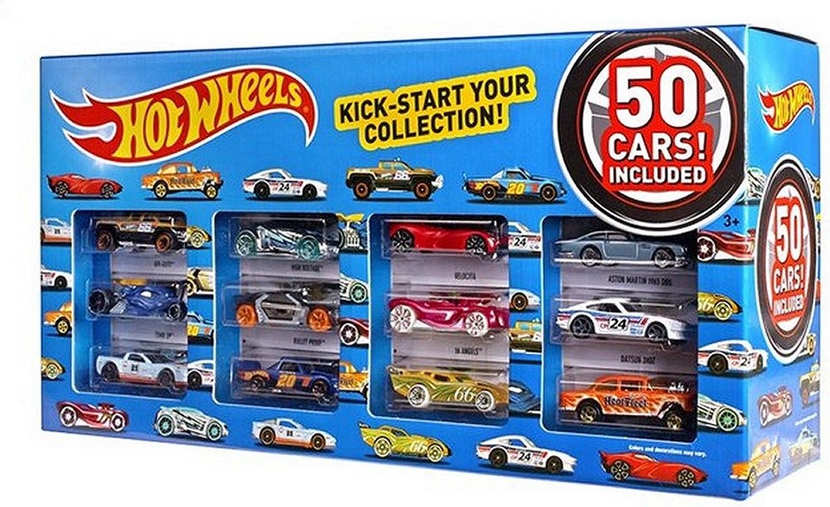 Hot Wheels Set van 50 Autos