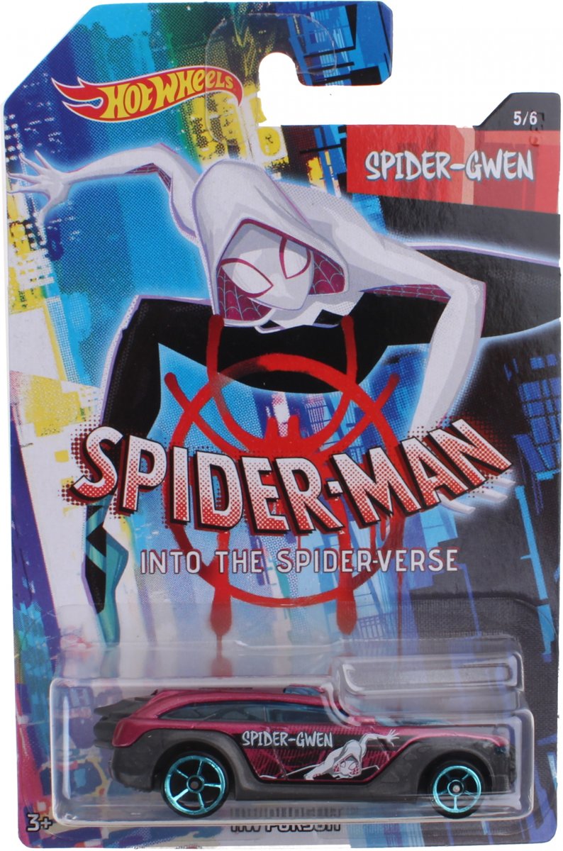 Hot Wheels Spider-man Into The Spider-verse: Sp//dr 8 Cm