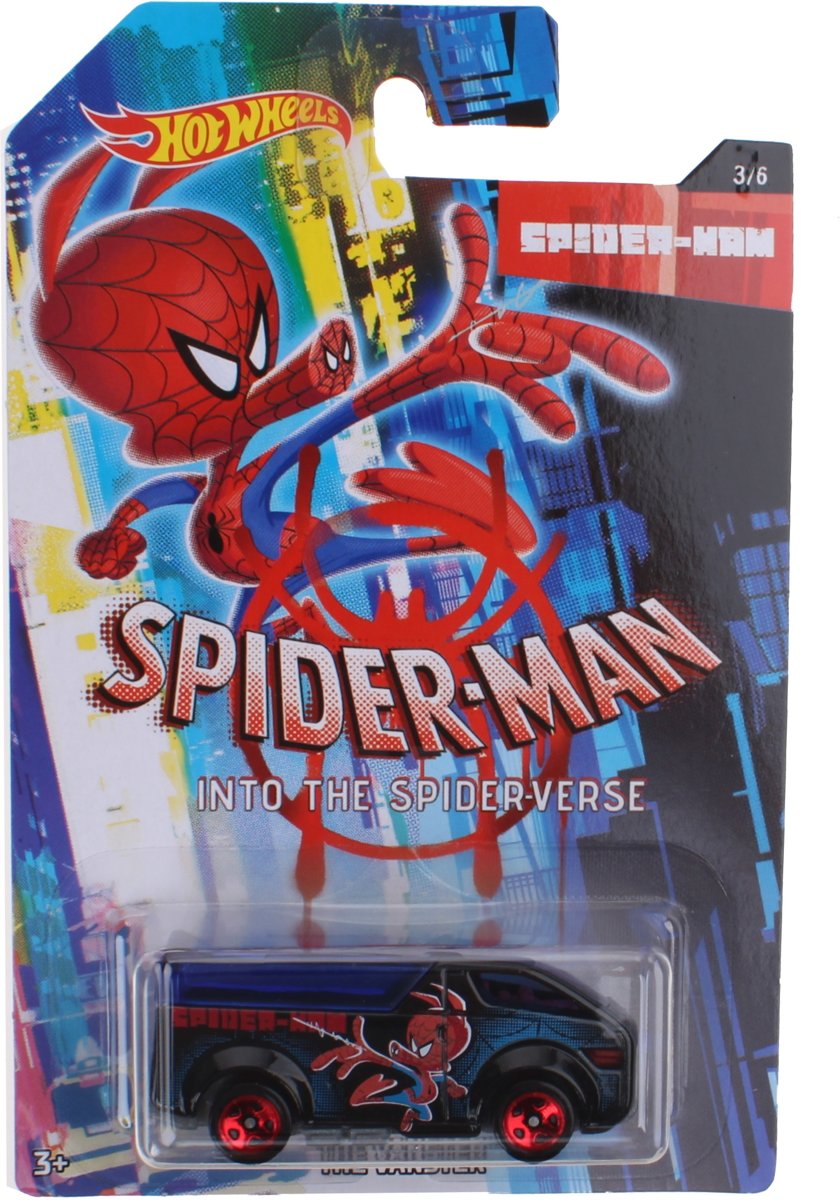 Hot Wheels Spider-man Into The Spider-verse: Spider-ham 8 Cm