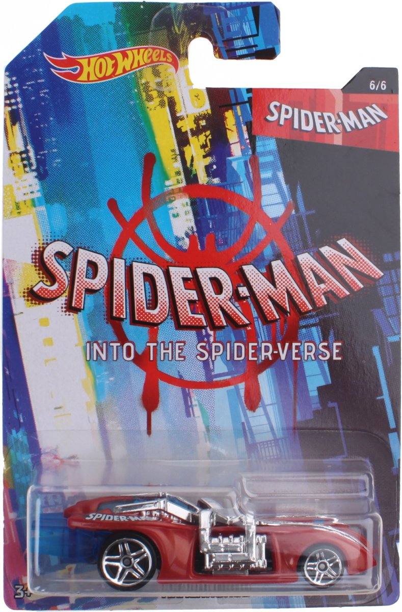 Hot Wheels Spider-man Into The Spider-verse: Spider-man 9 Cm