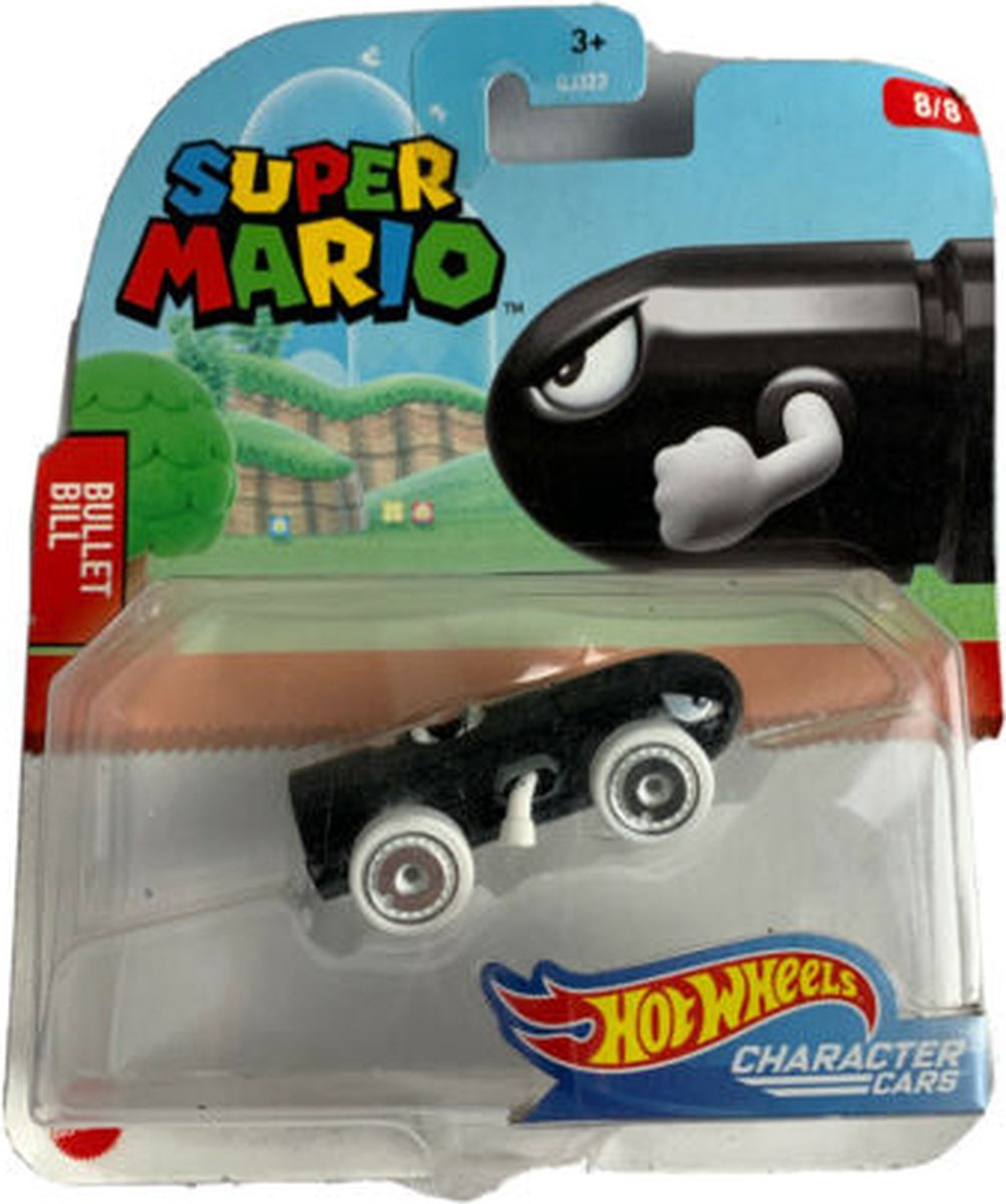 Hot Wheels Super Mario Car - Bullet Bill