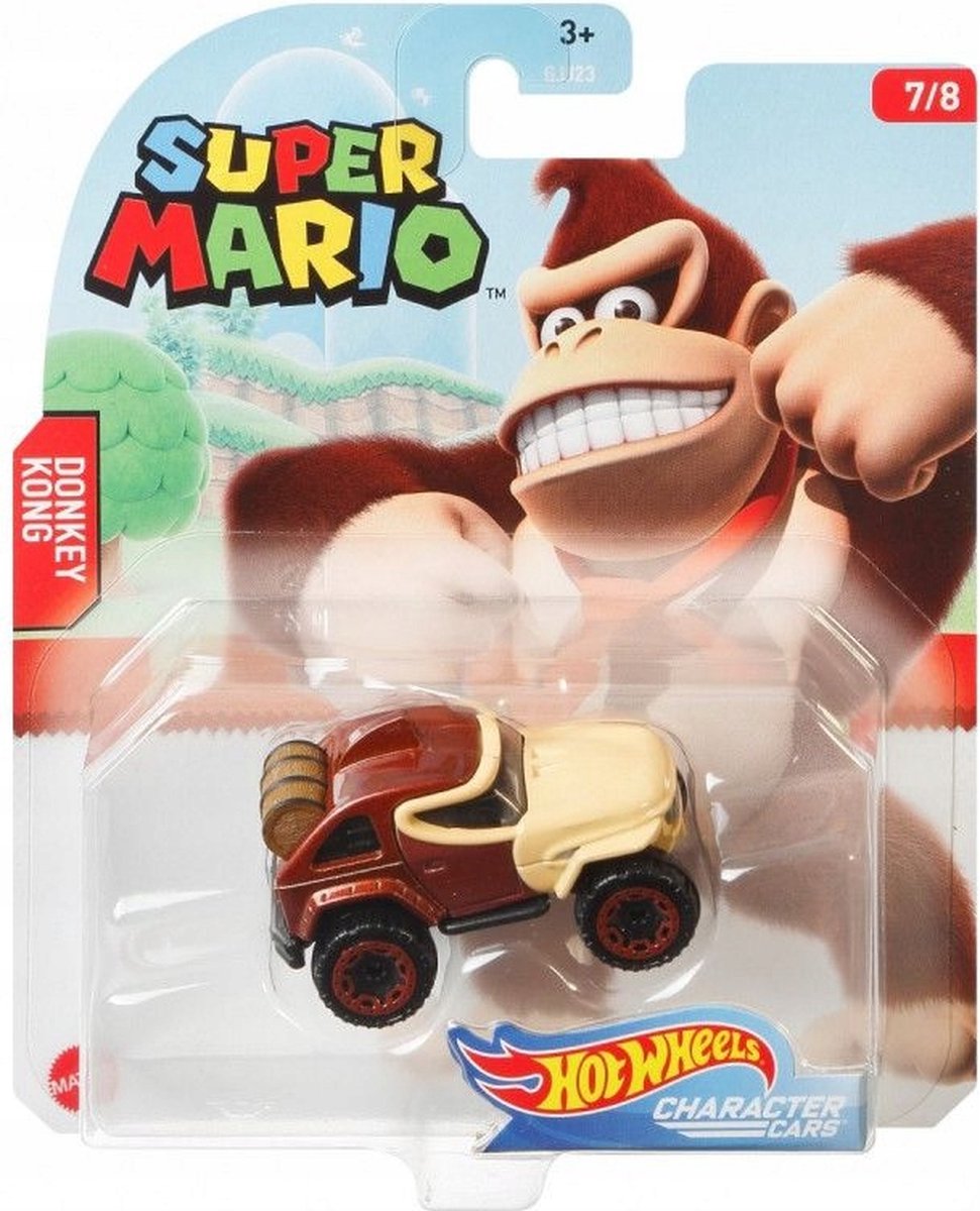 Hot Wheels Super Mario Car DONKEY KONG