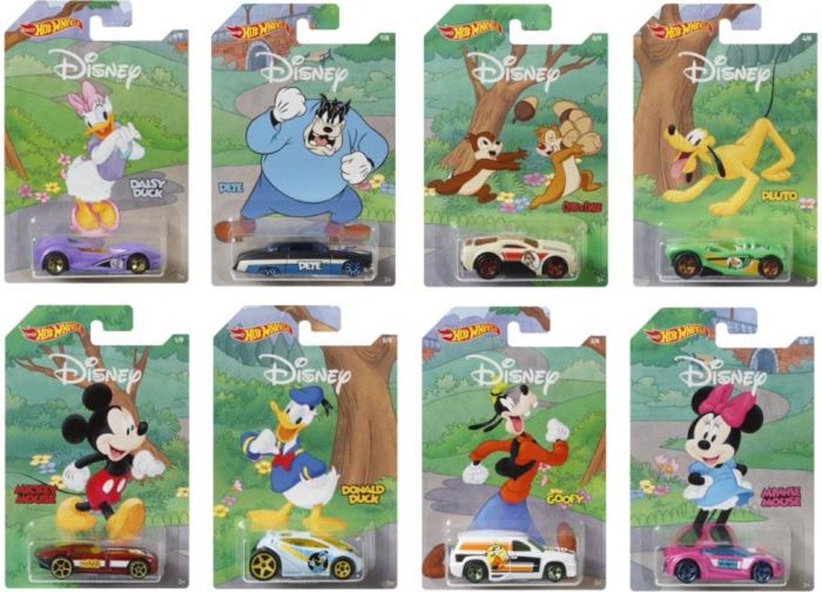 Hot Wheels Thema - Disney Assortiment