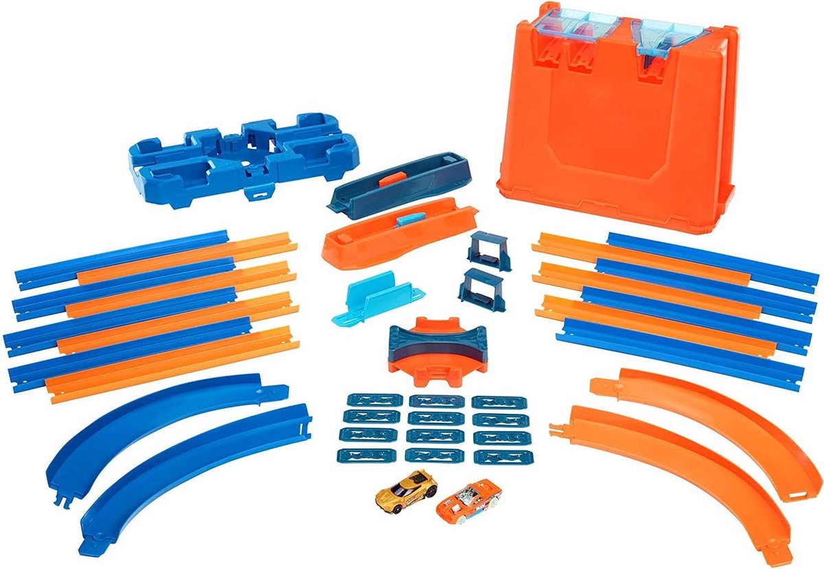 Hot Wheels Track Builder Luxe Stuntbox set. kinderen - kind - kerst - verjaardag - Kerstversiering - speelgoed - kerstmis - cadeau - sinterklaas