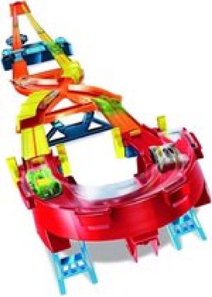 Hot Wheels Track Builder Power Boost Box - Racebaan van meer dan 6 Meter