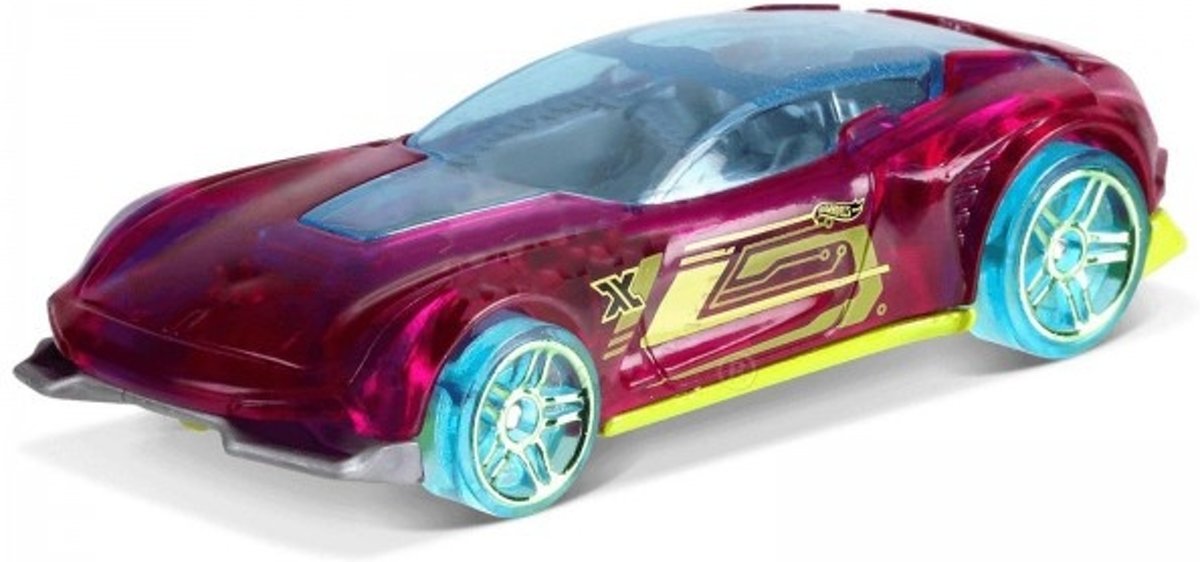 Hot Wheels X-raycers Auto Gazella Gt 7 Cm Paars